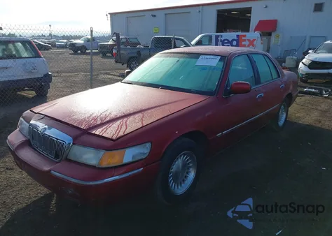 1998 Mercury Grand Marquis z USA, uszkodzony, nr VIN 2MEFM75W6WX612653